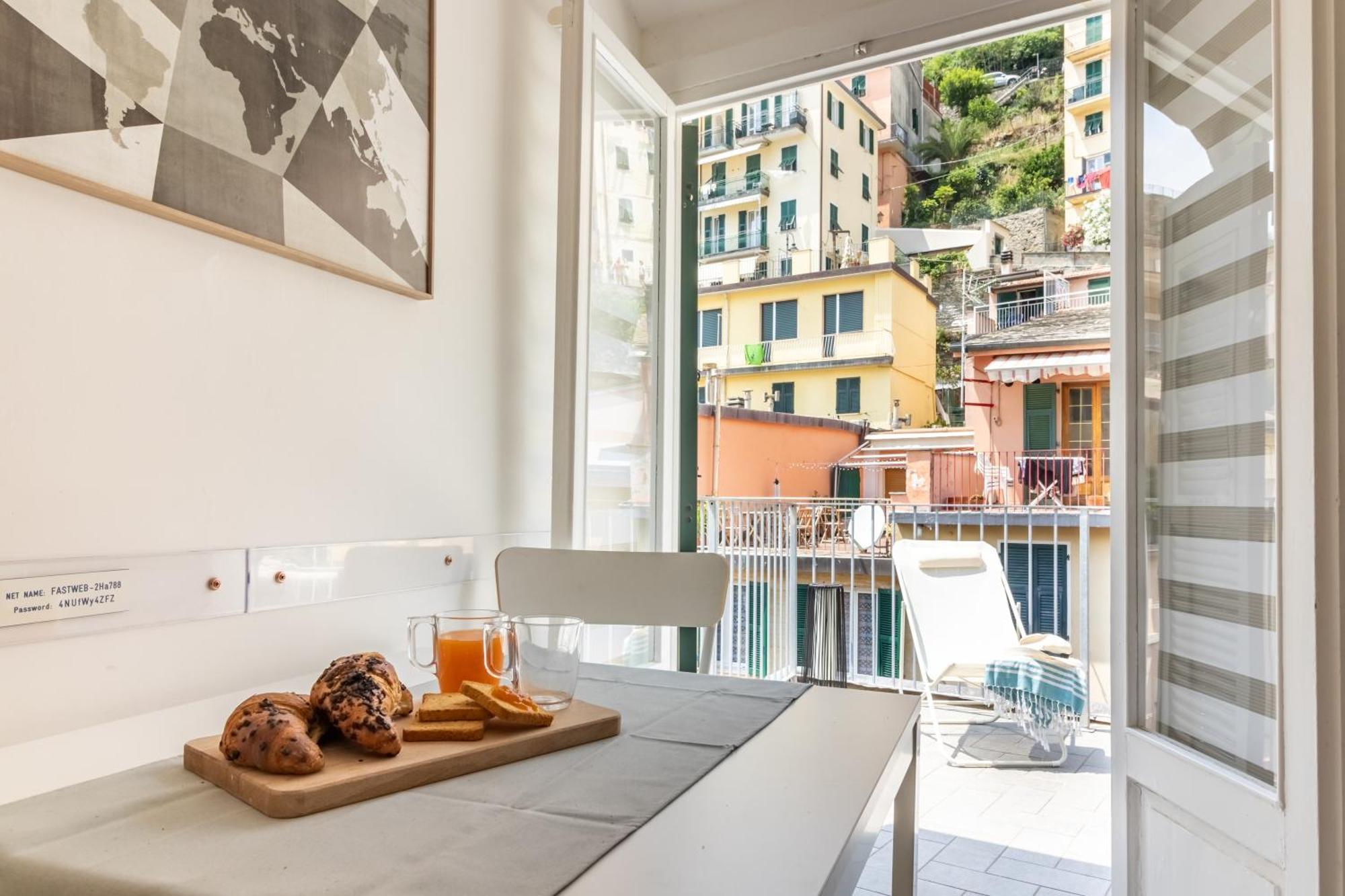 Wanderjohn Penthouse 5Terreparco Apartman Riomaggiore Kültér fotó