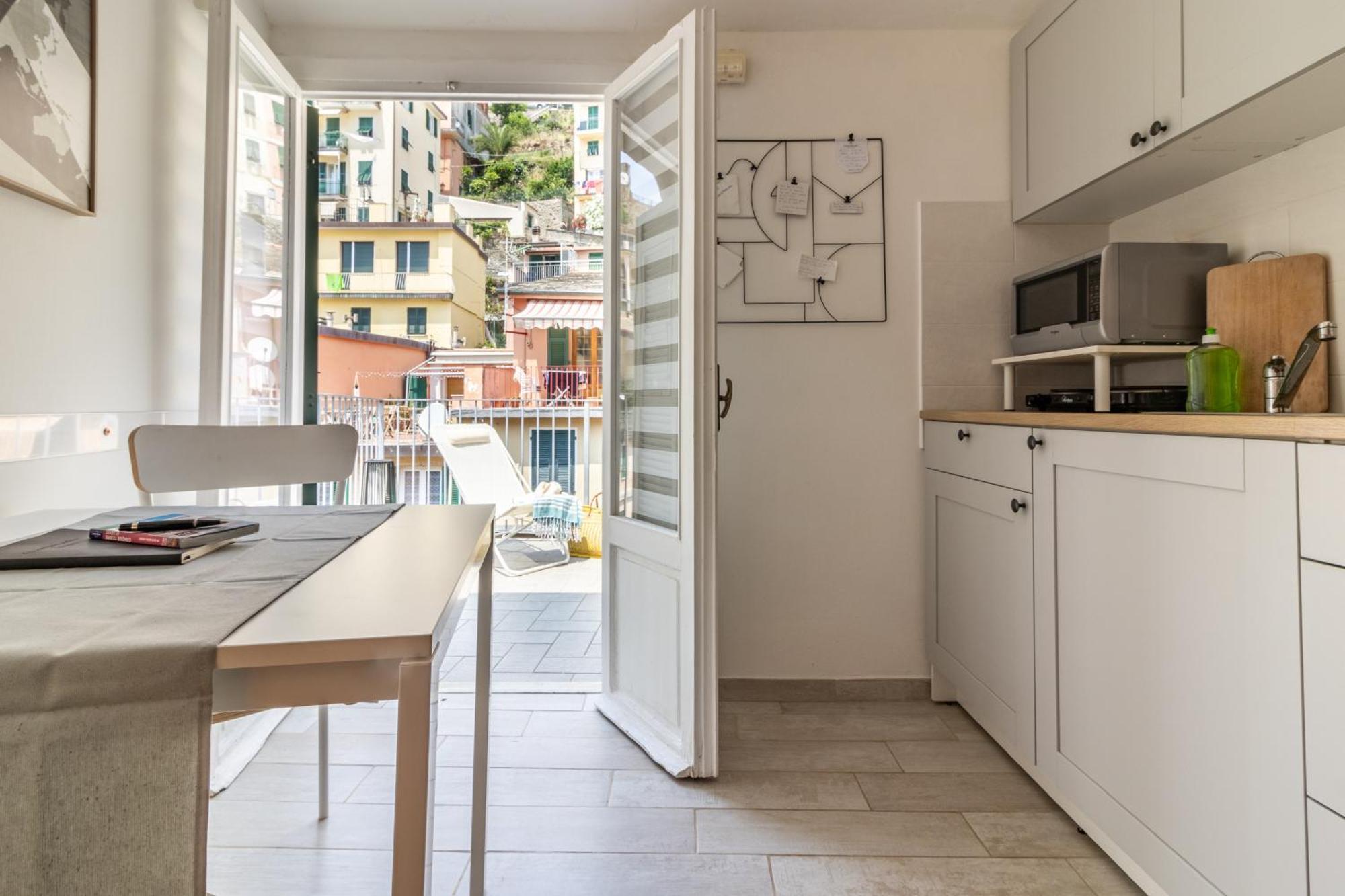 Wanderjohn Penthouse 5Terreparco Apartman Riomaggiore Kültér fotó
