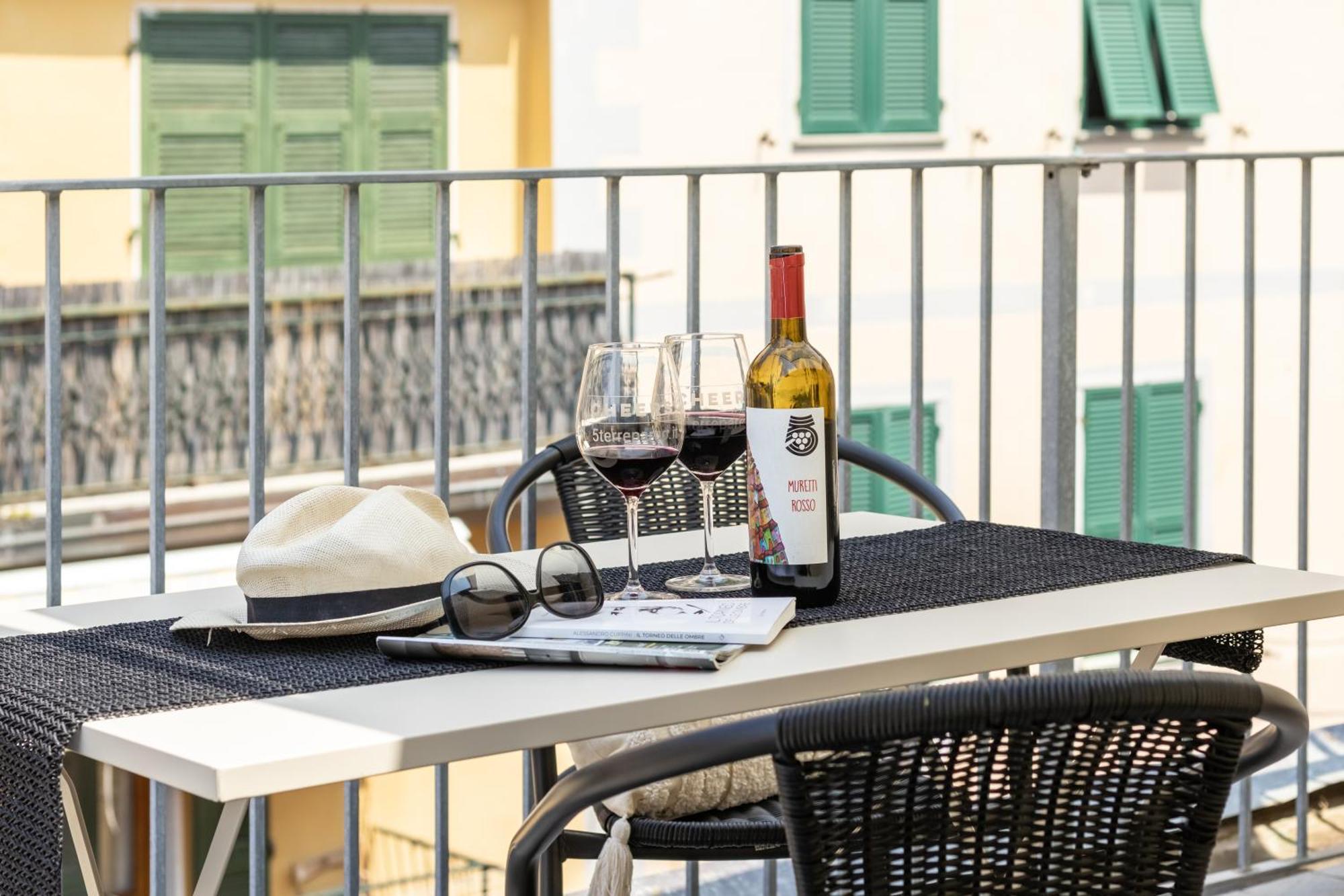 Wanderjohn Penthouse 5Terreparco Apartman Riomaggiore Kültér fotó